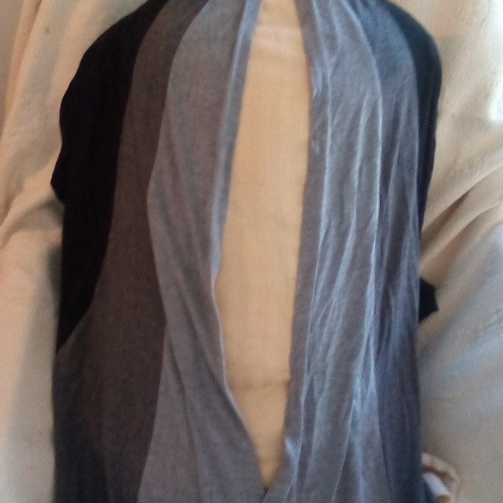 Wrap around sweater